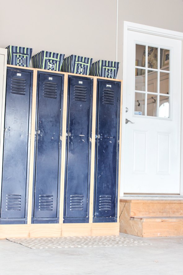 Old School Lockers repurposed