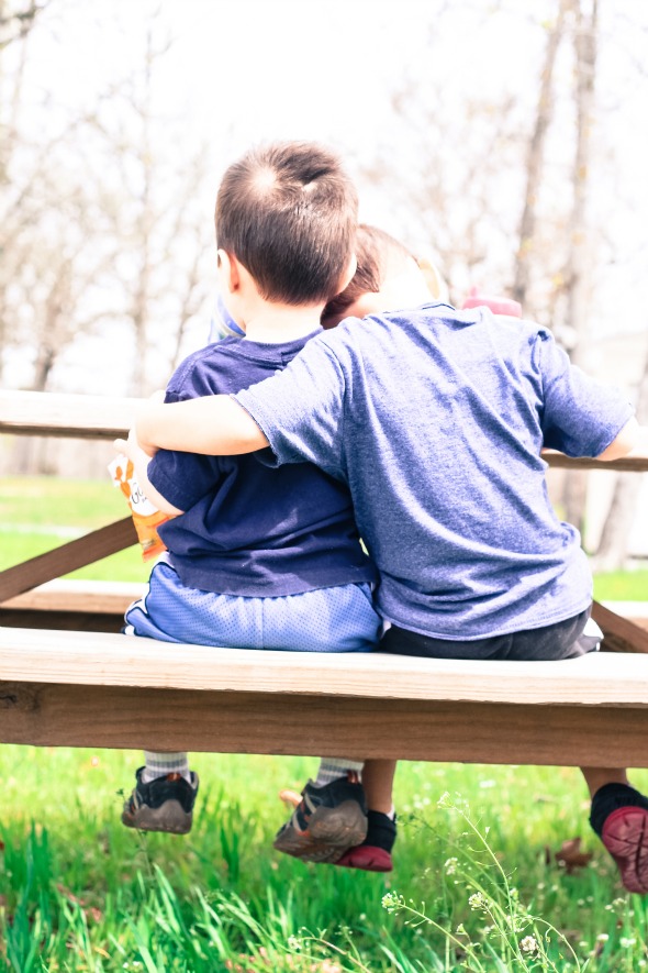 Hugs - Sibling Love - A Day At The Park