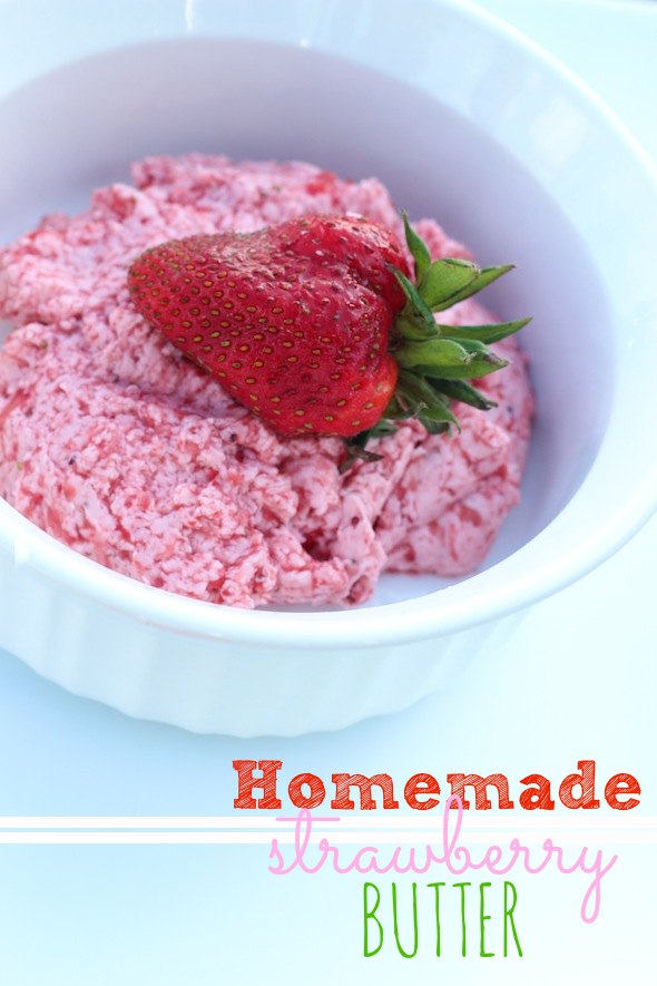 Recipe: Homemade Strawberry Butter
