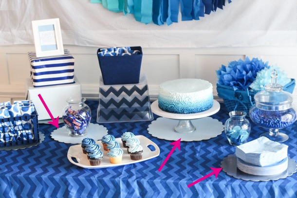 DIY Blue Ombre Party - Hostess With The Mostess