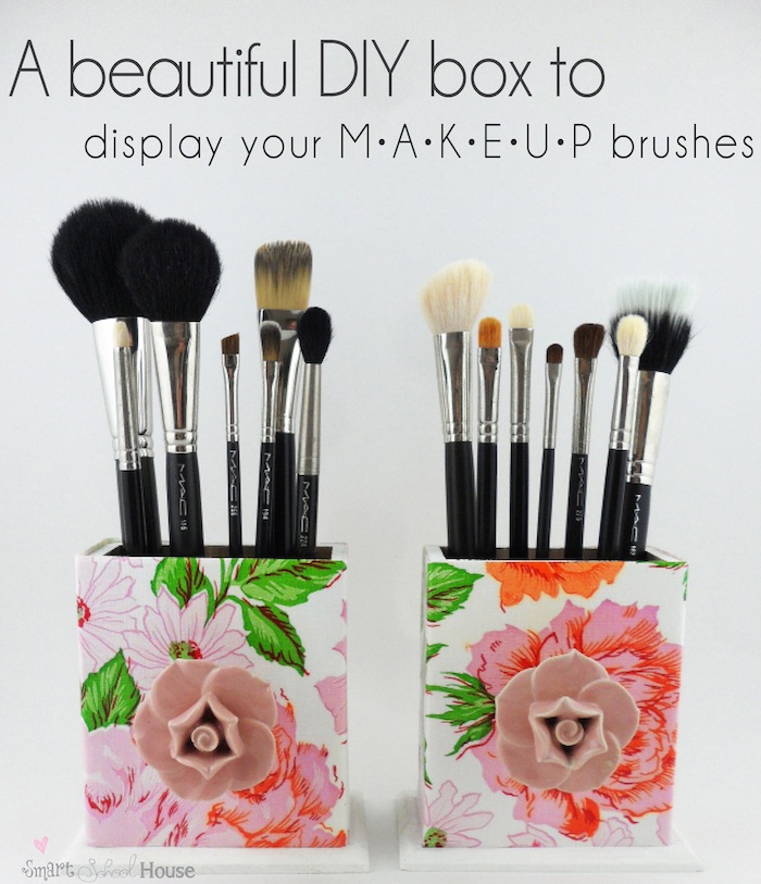 DIY Makeup Brush Box