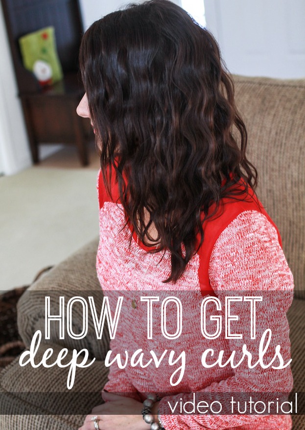 How to Get Deep Wavy Curls