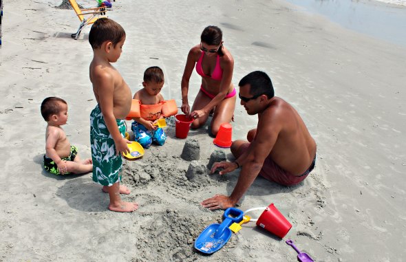 Vacation Hilton Head Family Beach Play