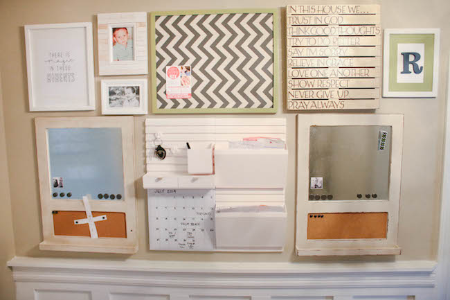 Back to School Organizing Tips - Command Center