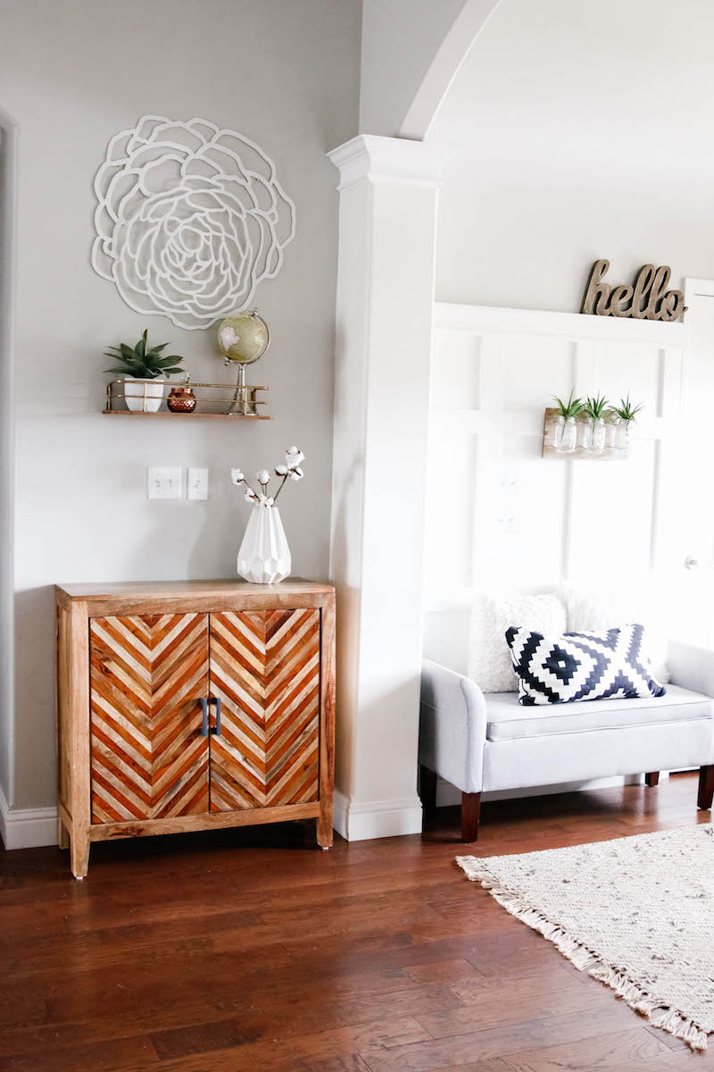 Living Room Makeover - Modern Farmhouse Eclectic