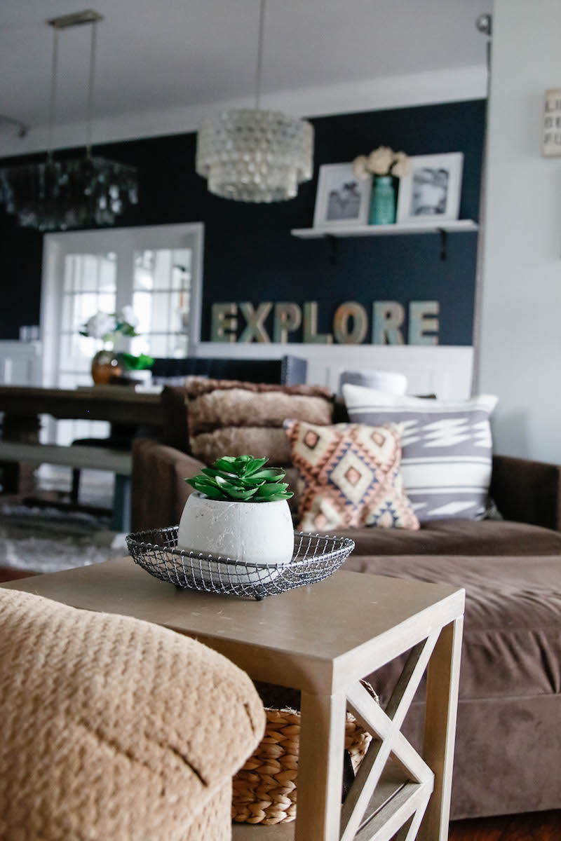 Living Room Makeover - Modern Farmhouse Eclectic