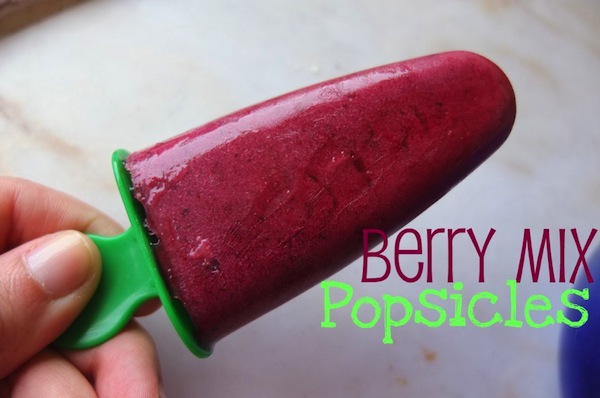 Berry Mix Popsicles