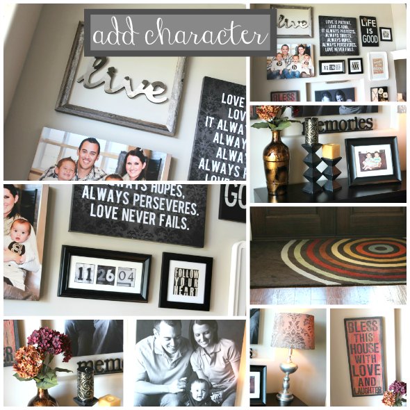 front entryway decorating ideas - adding character