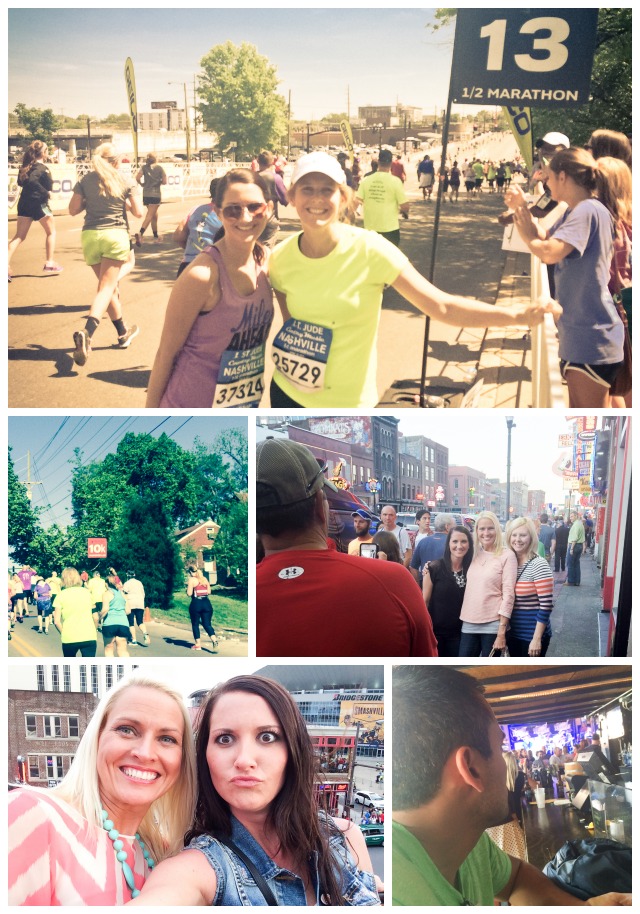 Nashville Half Marathon - Mile 13