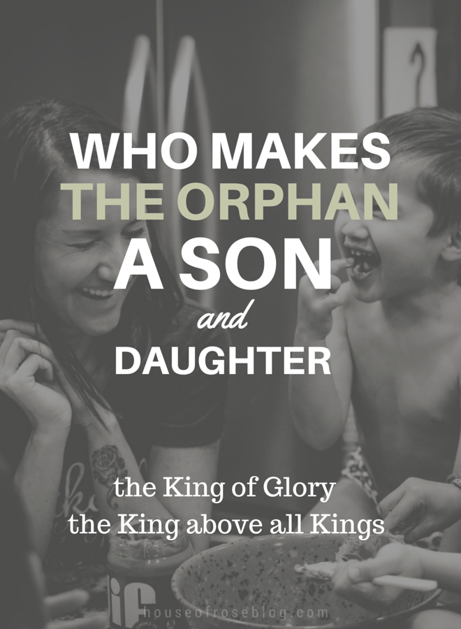 Adoption - Who Makes The Orphan A Son And Daughter