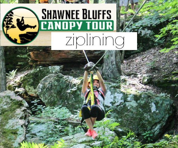 Zip Line Tour Shawnee Bluffs